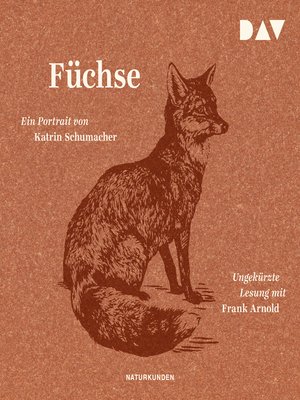 cover image of Füchse. Ein Portrait
